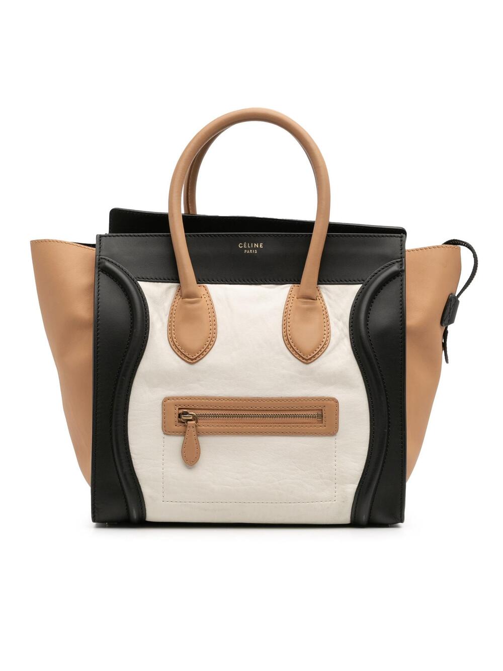 Celine Mini Tricolor Calfskin Luggage #362232C91B